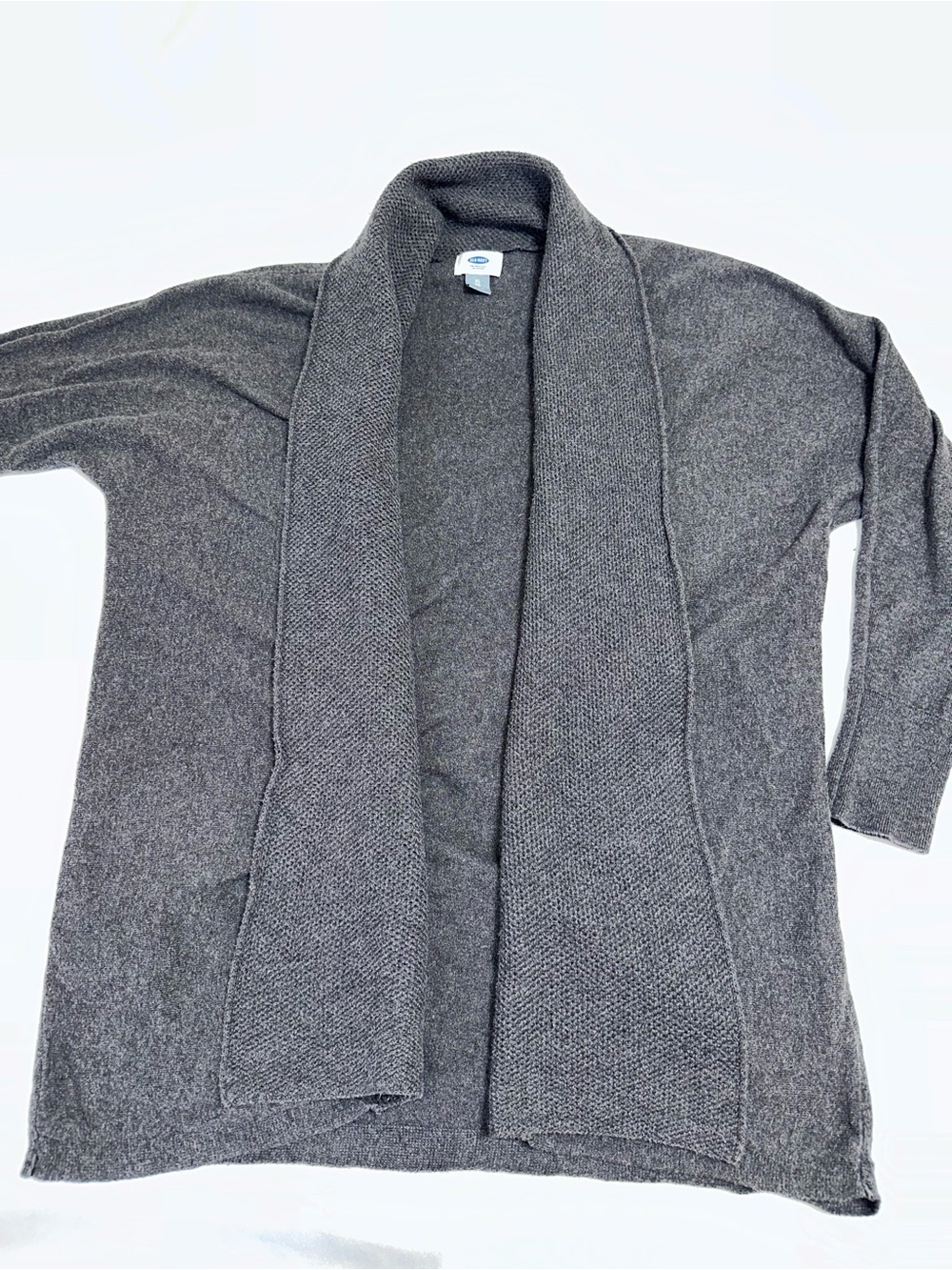 Old Navy dark Gray Open Front Knit Cardigan sweater ladies XL